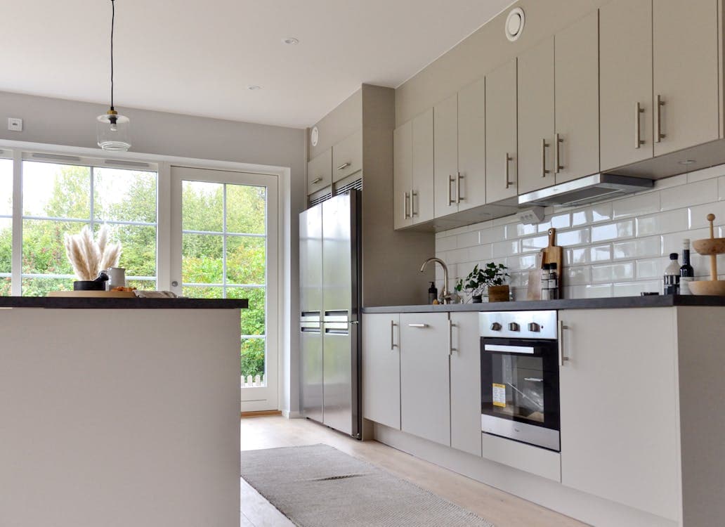 Modern kitchen interior — Vicaso photography